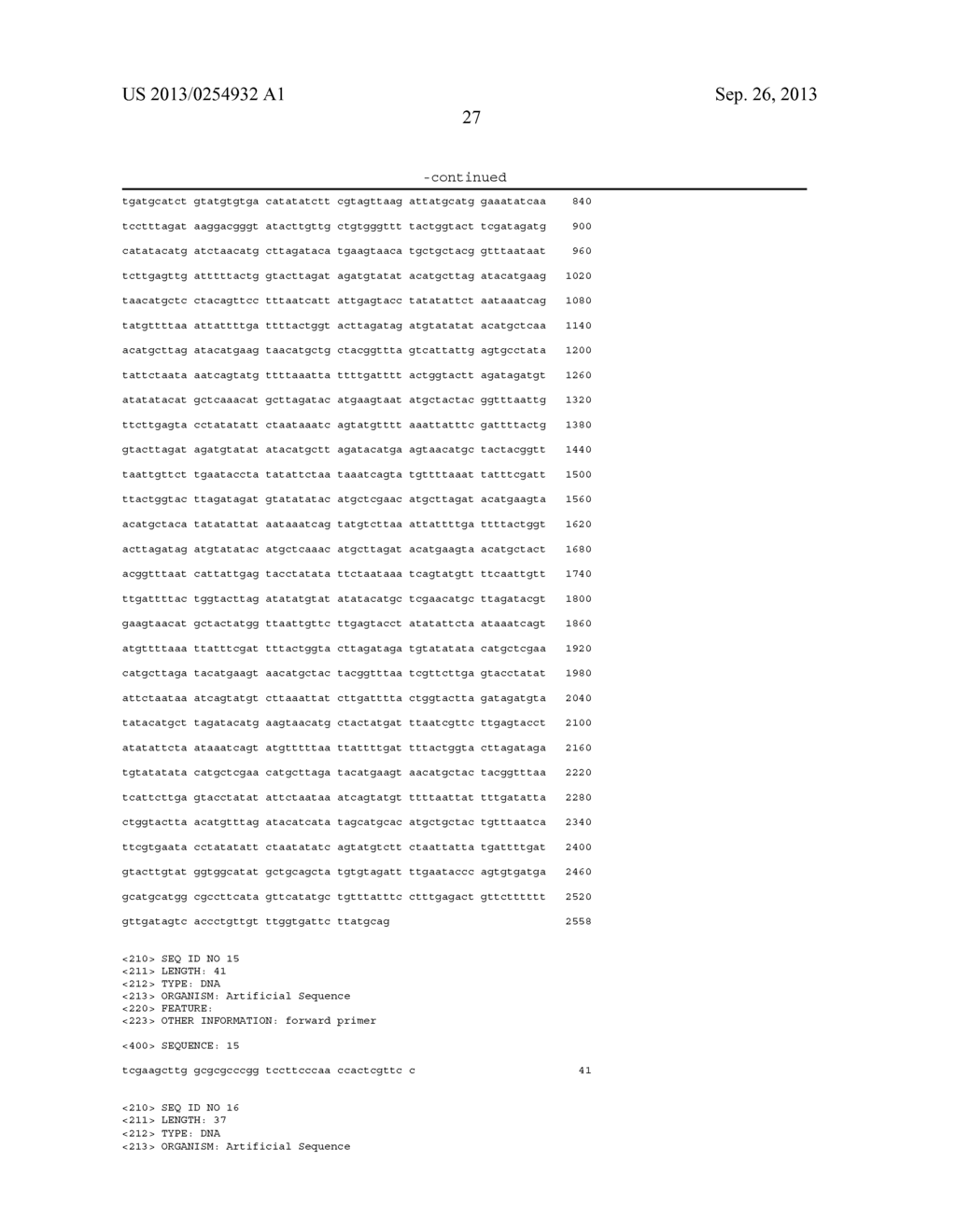 PLANT GENE EXPRESSION MODULATORY SEQUENCES FROM MAIZE - diagram, schematic, and image 36