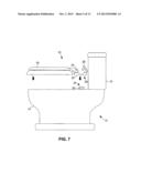 FAST RELEASE TOILET SEAT ATTACHMENT SYSTEM AND METHOD diagram and image