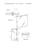 SHOWER DOOR ASSEMBLY WITH AN INTEGRAL DIRECTIONAL DRAINING SYSTEM diagram and image