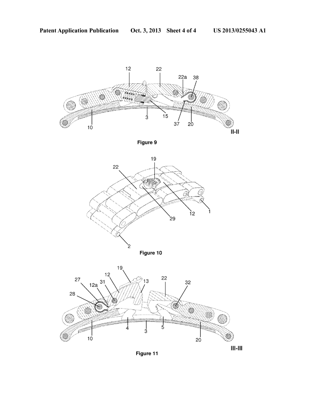 FOLD-OVER CLASP FOR A BRACELET - diagram, schematic, and image 05