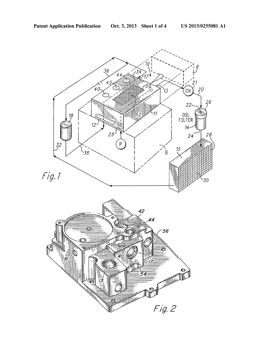 METHOD OF MODIFYING ENGINE OIL COOLING SYSTEM - diagram, schematic, and image 02