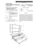 Mobile Folding Choral Riser with High-Speed Cylinder Lift-Assist Mechanism     and Partially Independent Back Railing Linkage diagram and image