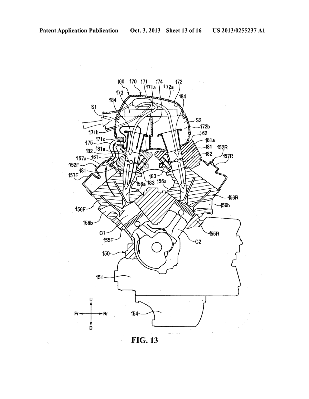 EXHAUST SYSTEM FOR VARIABLE CYLINDER ENGINE - diagram, schematic, and image 14