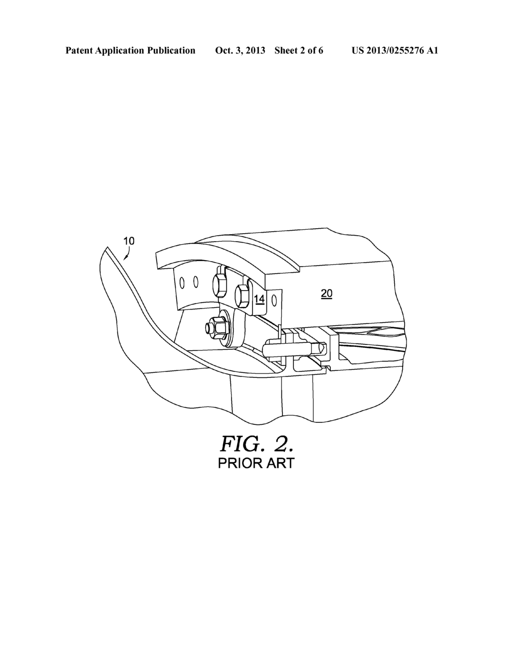 Transition Duct Mounting System - diagram, schematic, and image 03