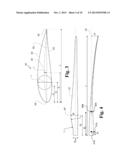 WIND TURBINE BLADE WITH OPTICAL SENSOR SYSTEM diagram and image