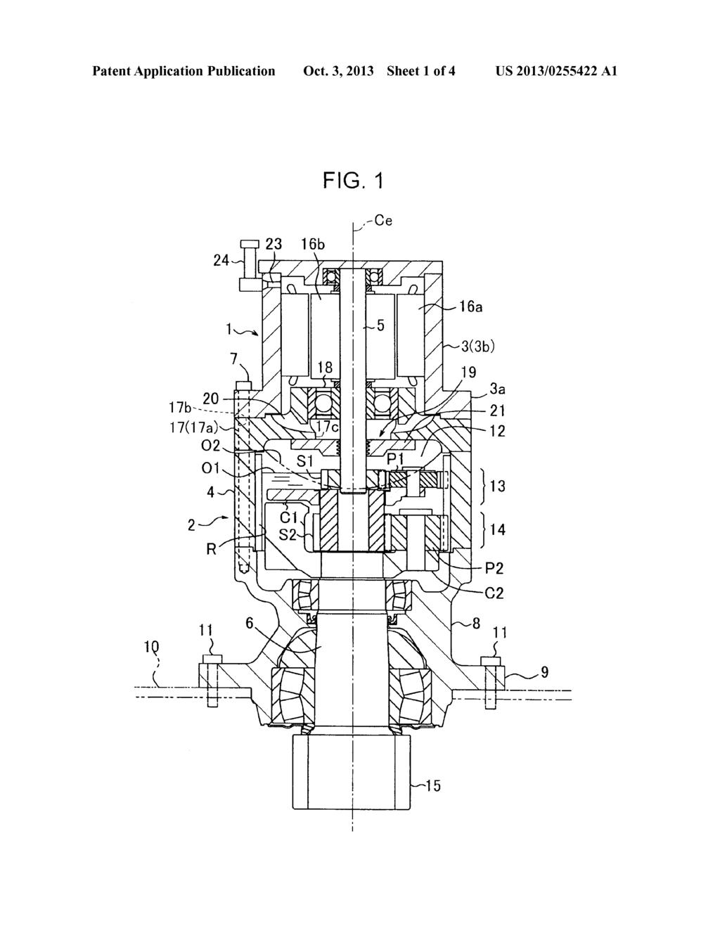 DRIVE APPARATUS AND CONSTRUCTION MACHINE PROVIDED WITH SAME - diagram, schematic, and image 02