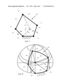 ROBOTIC ARM WITH FIVE-BAR SPHERICAL LINKAGE diagram and image