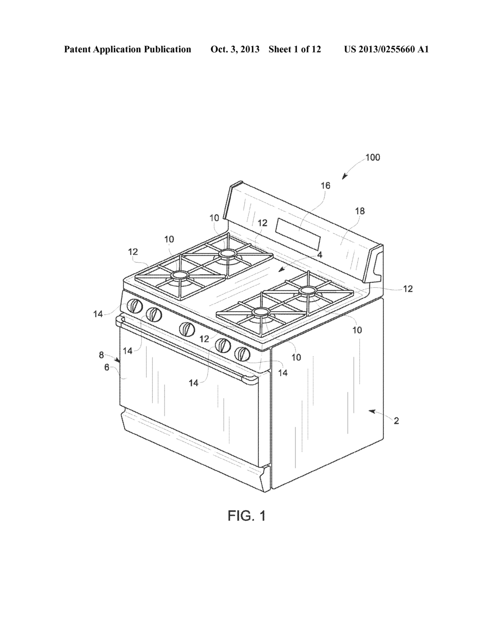 AUTO ADJUSTING FLAME SPREADER FOR GAS OPERATED OVEN - diagram, schematic, and image 02