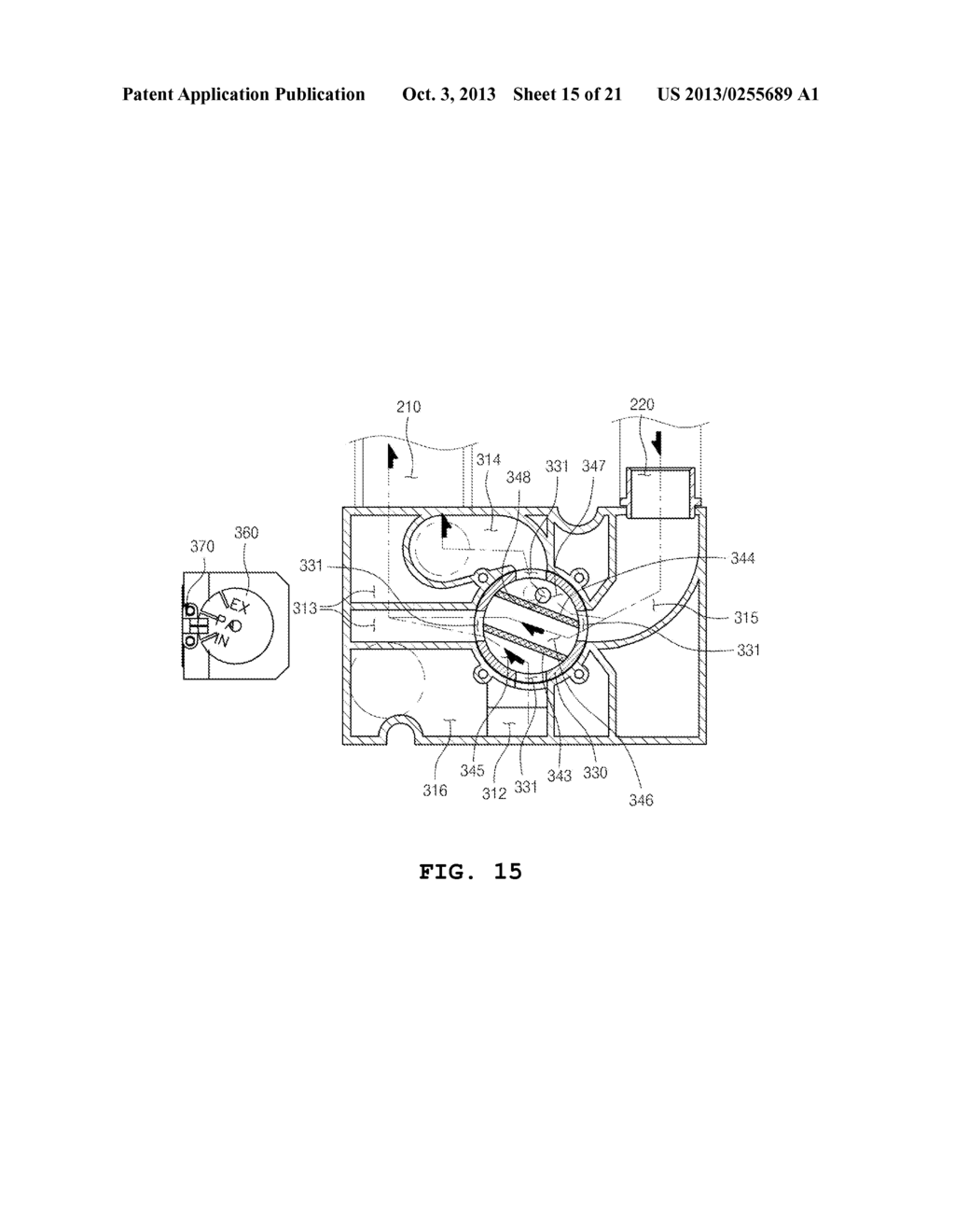 DIRECTION SWITCHING VALVE UNIT AND COUGH ASSISTING DEVICE USING THE SAME - diagram, schematic, and image 16