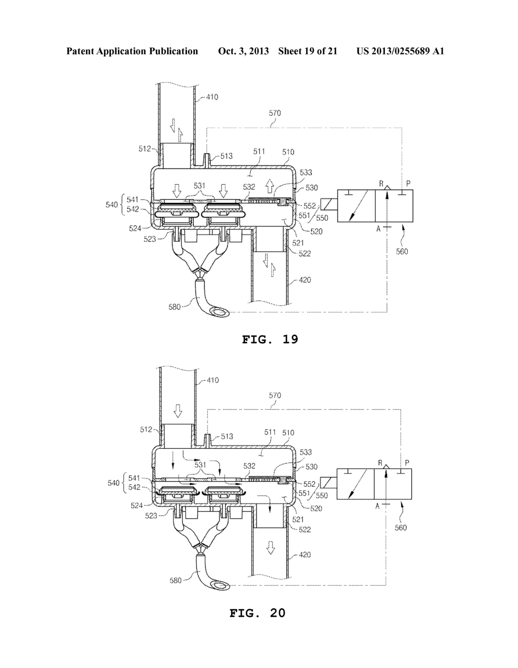 DIRECTION SWITCHING VALVE UNIT AND COUGH ASSISTING DEVICE USING THE SAME - diagram, schematic, and image 20