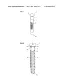 CONTAINER STORING WASHING SOLUTION USED FOR BLOOD ANALYZER diagram and image