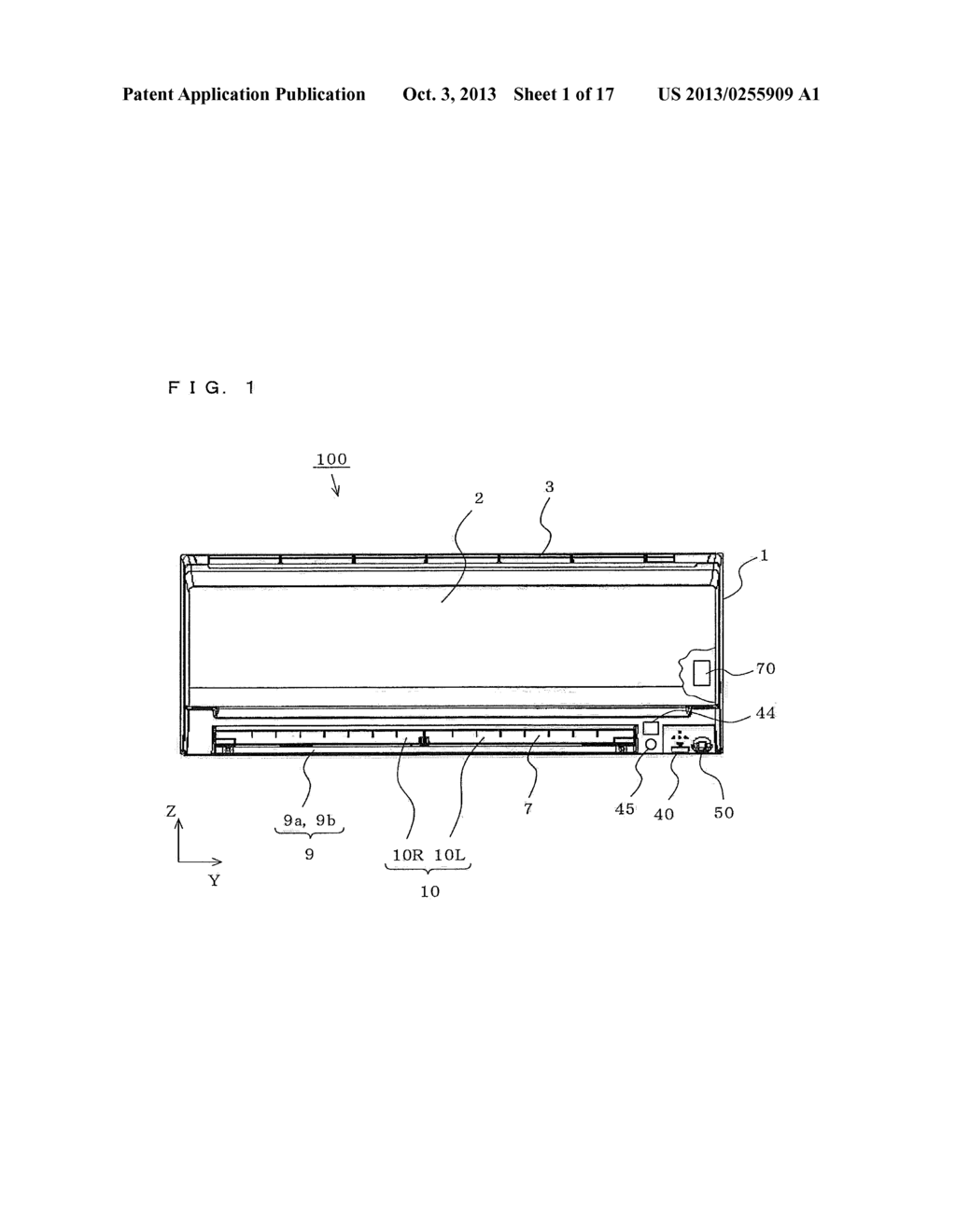 INDOOR UNIT OF AIR-CONDITIONING APPARATUS - diagram, schematic, and image 02