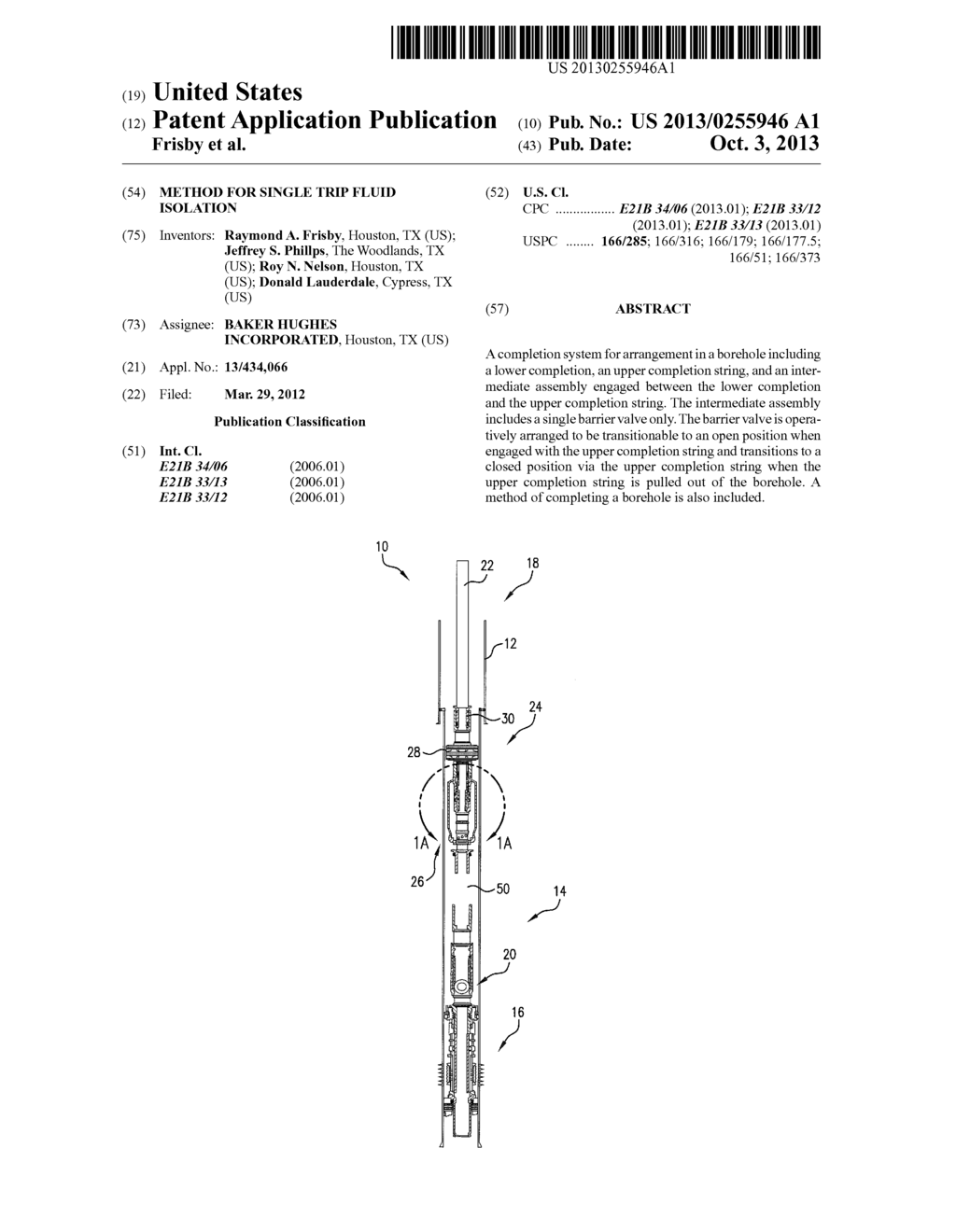 METHOD FOR SINGLE TRIP FLUID ISOLATION - diagram, schematic, and image 01