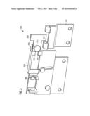 LOCKING DEVICE WITH DOOR INTERROGATOR diagram and image