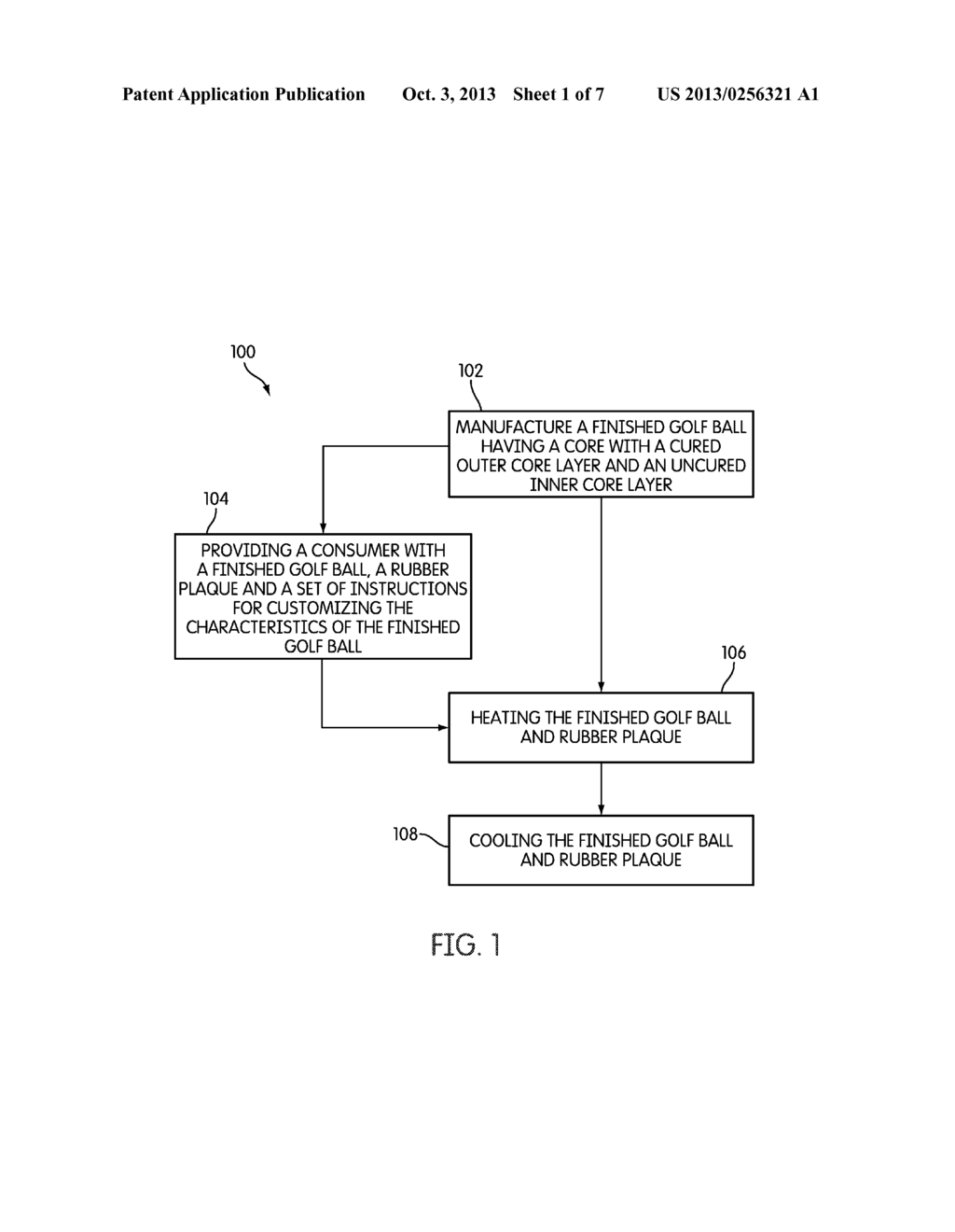 METHOD AND KIT FOR CUSTOMIZING A GOLF BALL - diagram, schematic, and image 02