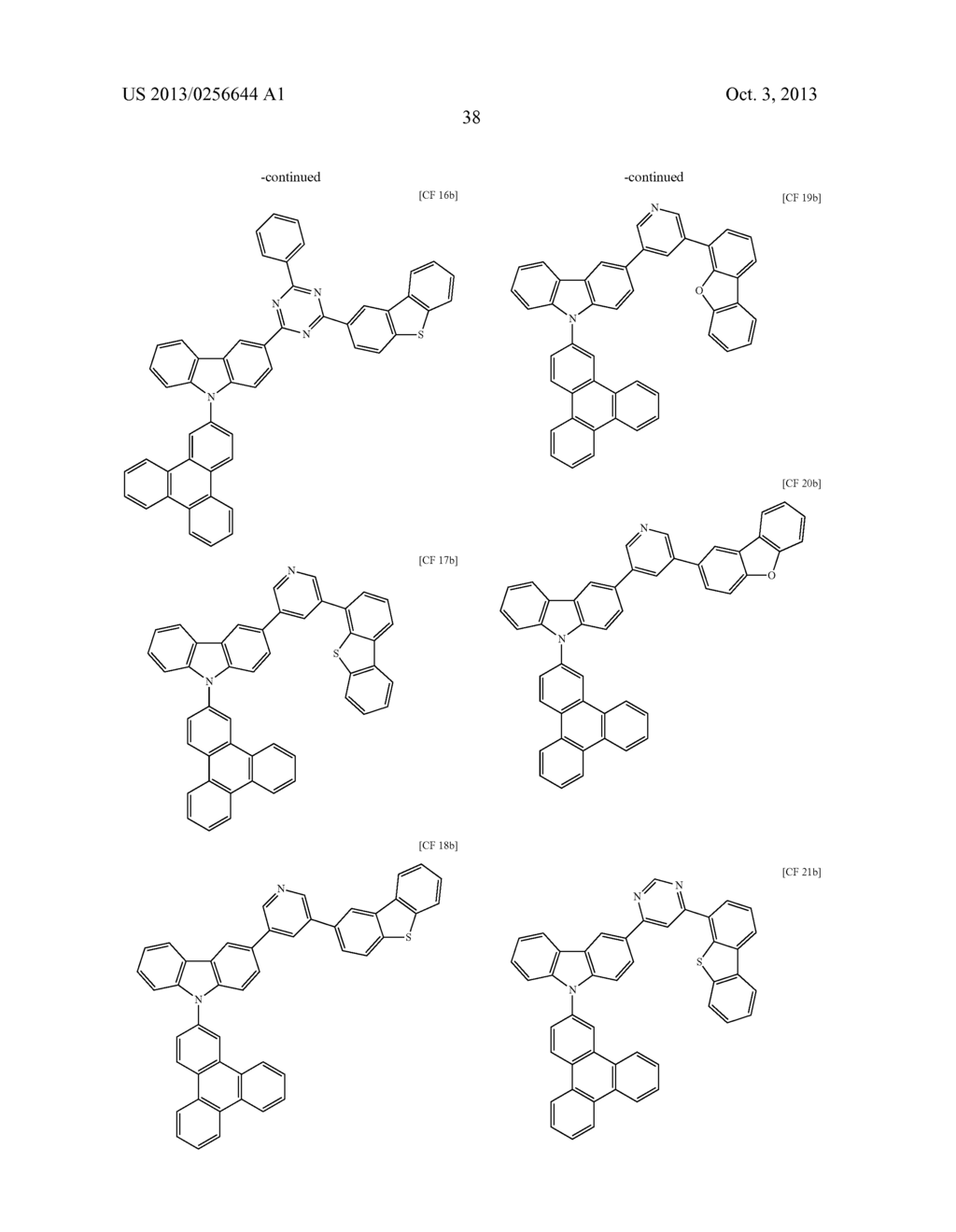 COMPOUND FOR ORGANIC OPTOELECTRONIC DEVICE, ORGANIC LIGHT EMITTING DIODE     INCLUDING THE SAME AND DISPLAY INCLUDING THE ORGANIC LIGHT EMITTING DIODE - diagram, schematic, and image 42