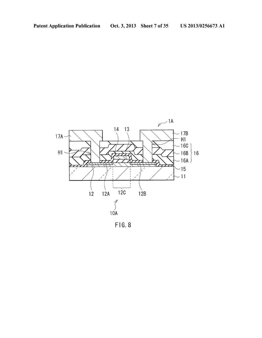 SEMICONDUCTOR DEVICE AND ELECTRONIC APPARATUS - diagram, schematic, and image 08