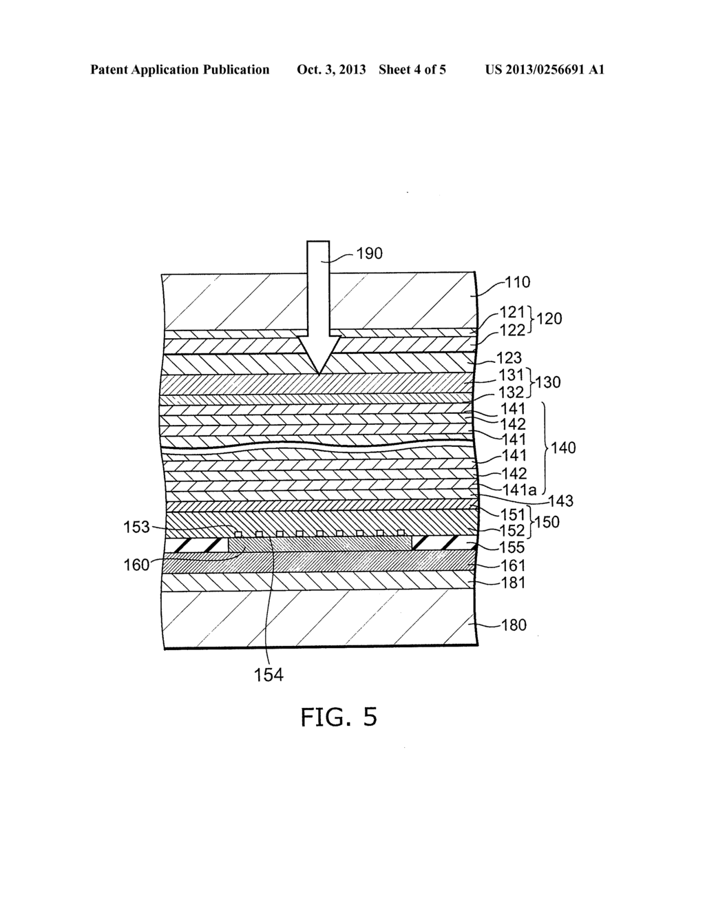 METHOD FOR MANUFACTURING SEMICONDUCTOR LIGHT EMITTING DEVICE - diagram, schematic, and image 05