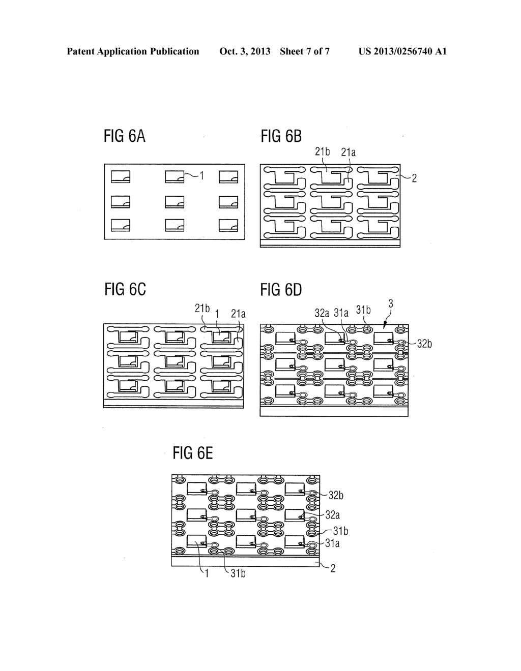 OPTOELECTRONIC SEMICONDUCTOR DEVICE COMPRISING A SEMICONDUCTOR CHIP, A     CARRIER SUBSTRATE AND A FILM, AND A METHOD FOR PRODUCING THE     OPTOELECTRONIC SEMICONDUCTOR DEVICE - diagram, schematic, and image 08