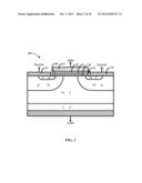 POWER SEMICONDUCTOR FIELD EFFECT TRANSISTOR STRUCTURE WITH CHARGE TRAPPING     MATERIAL IN THE GATE DIELECTRIC diagram and image