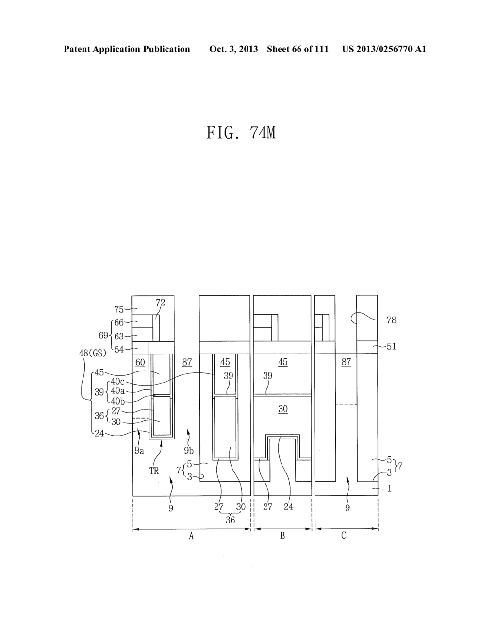 TRANSISTOR, SEMICONDUCTOR DEVICE, AND SEMICONDUCTOR MODULE INCLUDING THE     SAME - diagram, schematic, and image 67