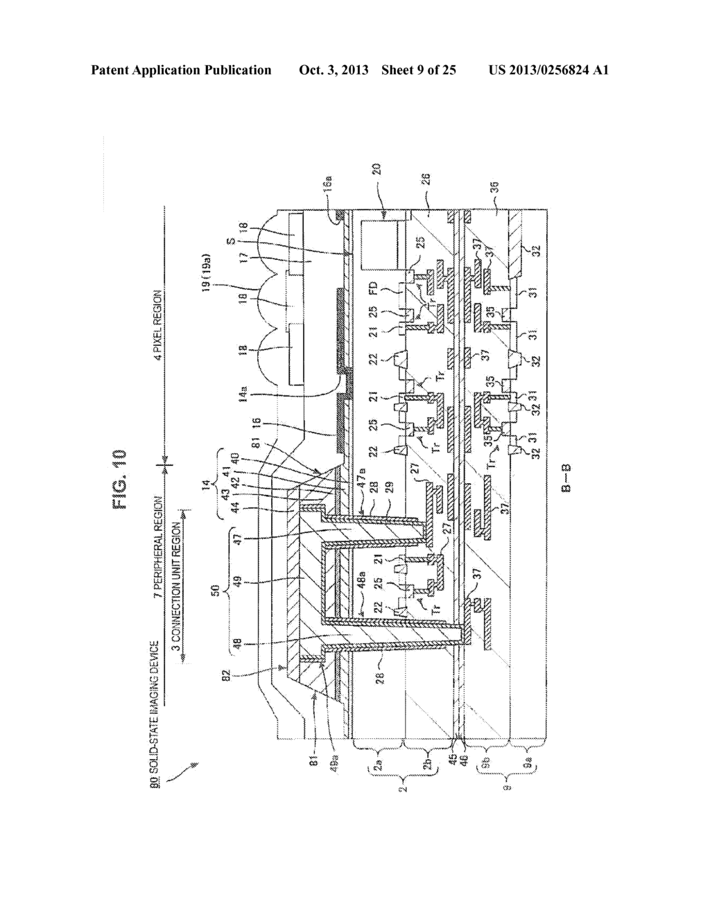 SOLID-STATE IMAGING DEVICE, METHOD OF MANUFACTURING SOLID-STATE IMAGING     DEVICE, APPARATUS FOR MANUFACTURING SEMICONDUCTOR DEVICE, METHOD OF     MANUFACTURING SEMICONDUCTOR DEVICE, AND ELECTRONIC DEVICE - diagram, schematic, and image 10