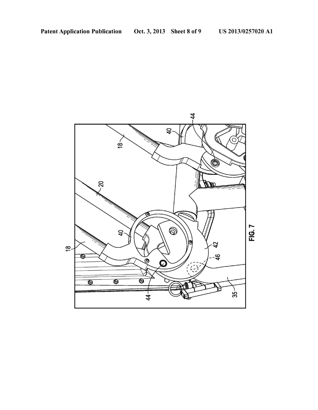 STABILIZED RAISING WHEELCHAIR - diagram, schematic, and image 09