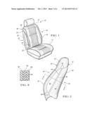 VEHICLE SEAT ASSEMBLY HAVING A BACK PANEL MODULE diagram and image