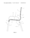 FORMING STRUCTURE OF ARMREST AND CHAIR-LEG FOR BAMBOO CHAIR diagram and image