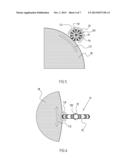 MULTI-DIRECTIONAL DRIVING MECHANISM OF A SPHERIC WHEEL diagram and image