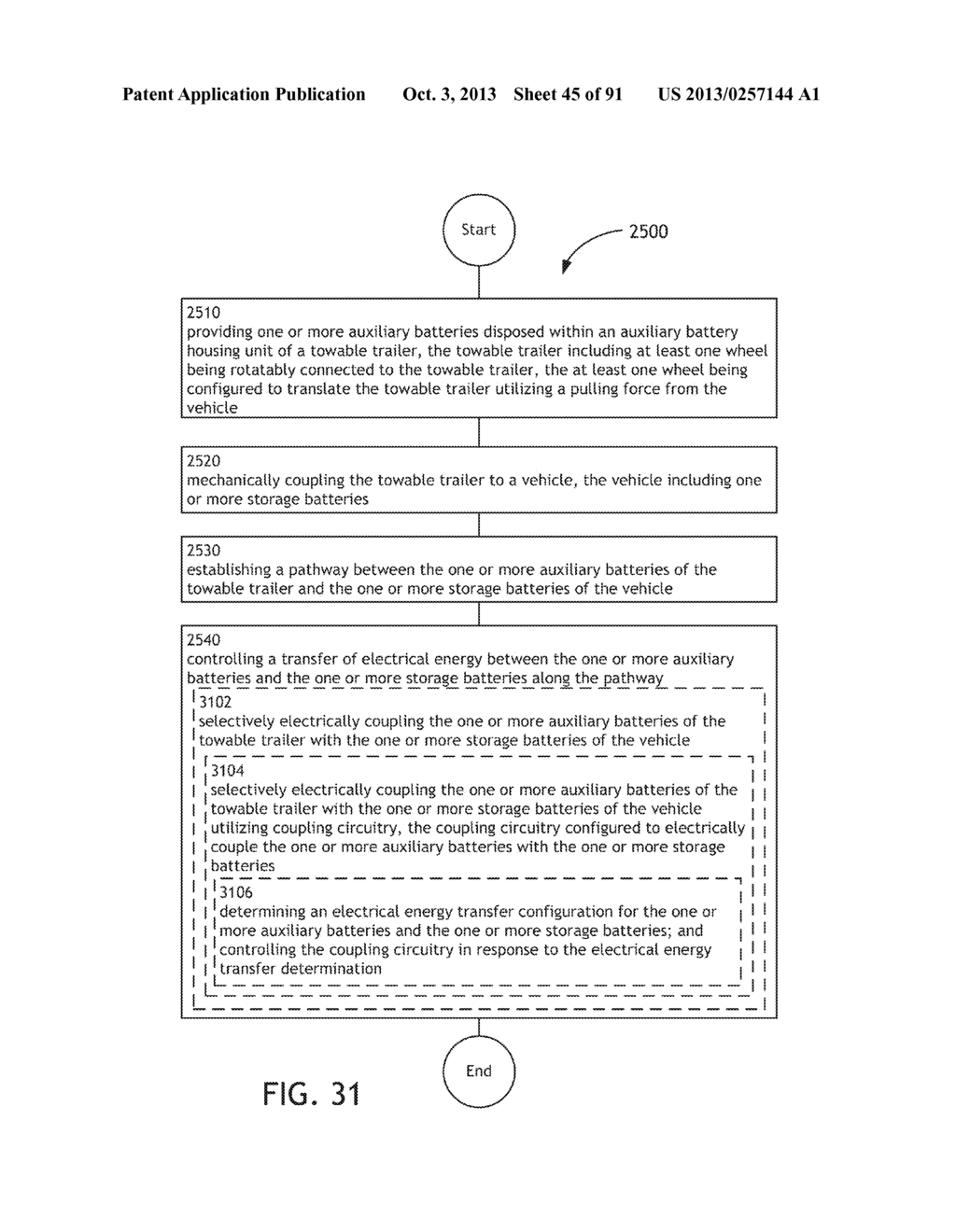 METHOD AND APPARATUS FOR SUPPLYING AUXILIARY ELECTRICAL POWER TO AN     ELECTRIC OR HYBRID VEHICLE - diagram, schematic, and image 46