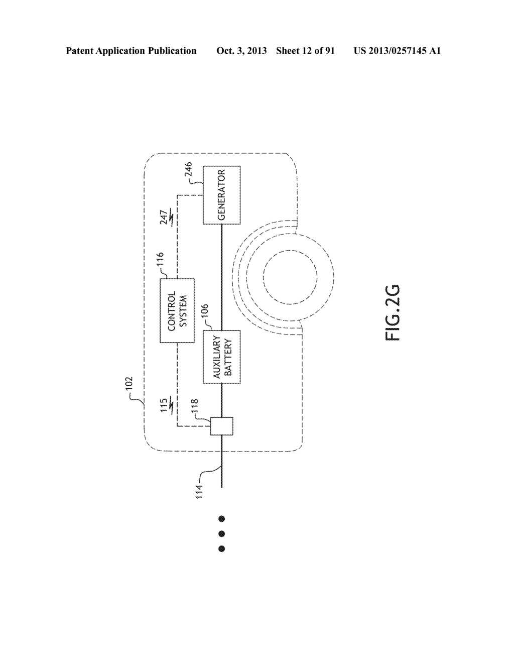 METHOD AND APPARATUS FOR SUPPLYING AUXILIARY ELECTRICAL POWER TO AN     ELECTRIC OR HYBRID VEHICLE - diagram, schematic, and image 13