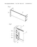 FURNITURE FITTING FOR FASTENING A FRONT PANEL diagram and image