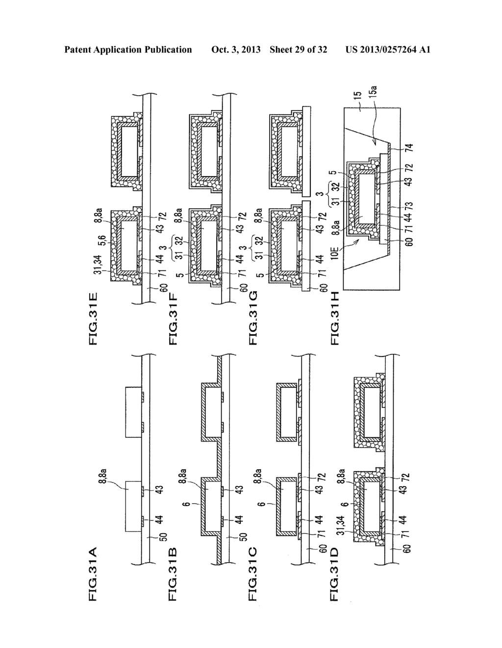 WAVE-LENGTH CONVERSION INORGANIC MEMBER, AND METHOD FOR MANUFACTURING THE     SAME - diagram, schematic, and image 30