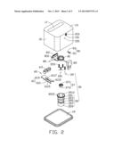 CHARGING DOCK FOR PORTABLE ELECTRONIC DEVICE diagram and image