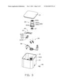 CHARGING DOCK FOR PORTABLE ELECTRONIC DEVICE diagram and image