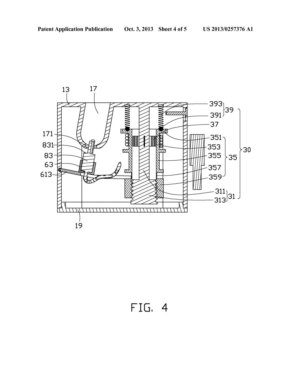 CHARGING DOCK FOR PORTABLE ELECTRONIC DEVICE - diagram, schematic, and image 05