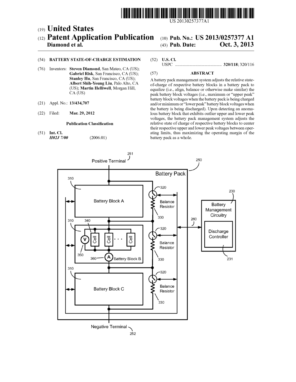 BATTERY STATE-OF-CHARGE ESTIMATION - diagram, schematic, and image 01