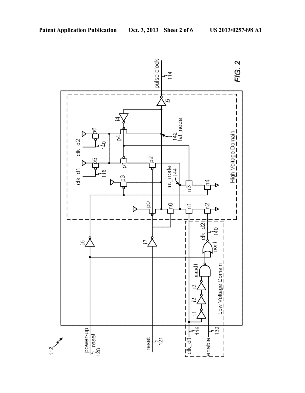 Pulse Clock Generation Logic with Built-in Level Shifter and Programmable     Rising Edge and Pulse Width - diagram, schematic, and image 03