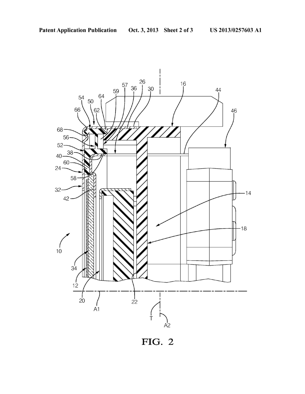 HAPTIC CONTROL DEVICE INCLUDING A SEAL - diagram, schematic, and image 03