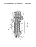 Keyboard with Input-Sensitive Display Device diagram and image