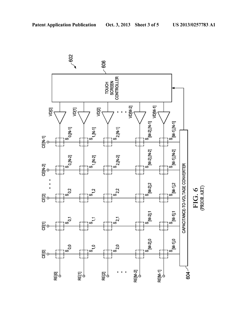 SYSTEM AND METHOD FOR SPARSE TOUCH SENSING ON CAPACITIVE TOUCH SCREEN - diagram, schematic, and image 04