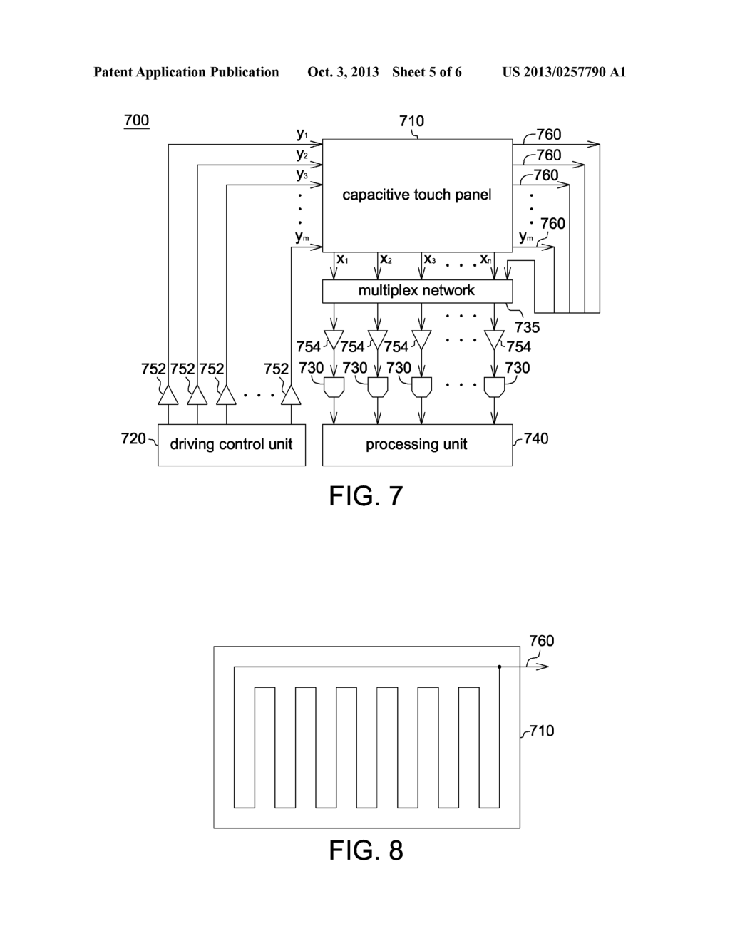 CAPACITIVE TOUCH DEVICE AND SENSING METHOD THEREOF - diagram, schematic, and image 06