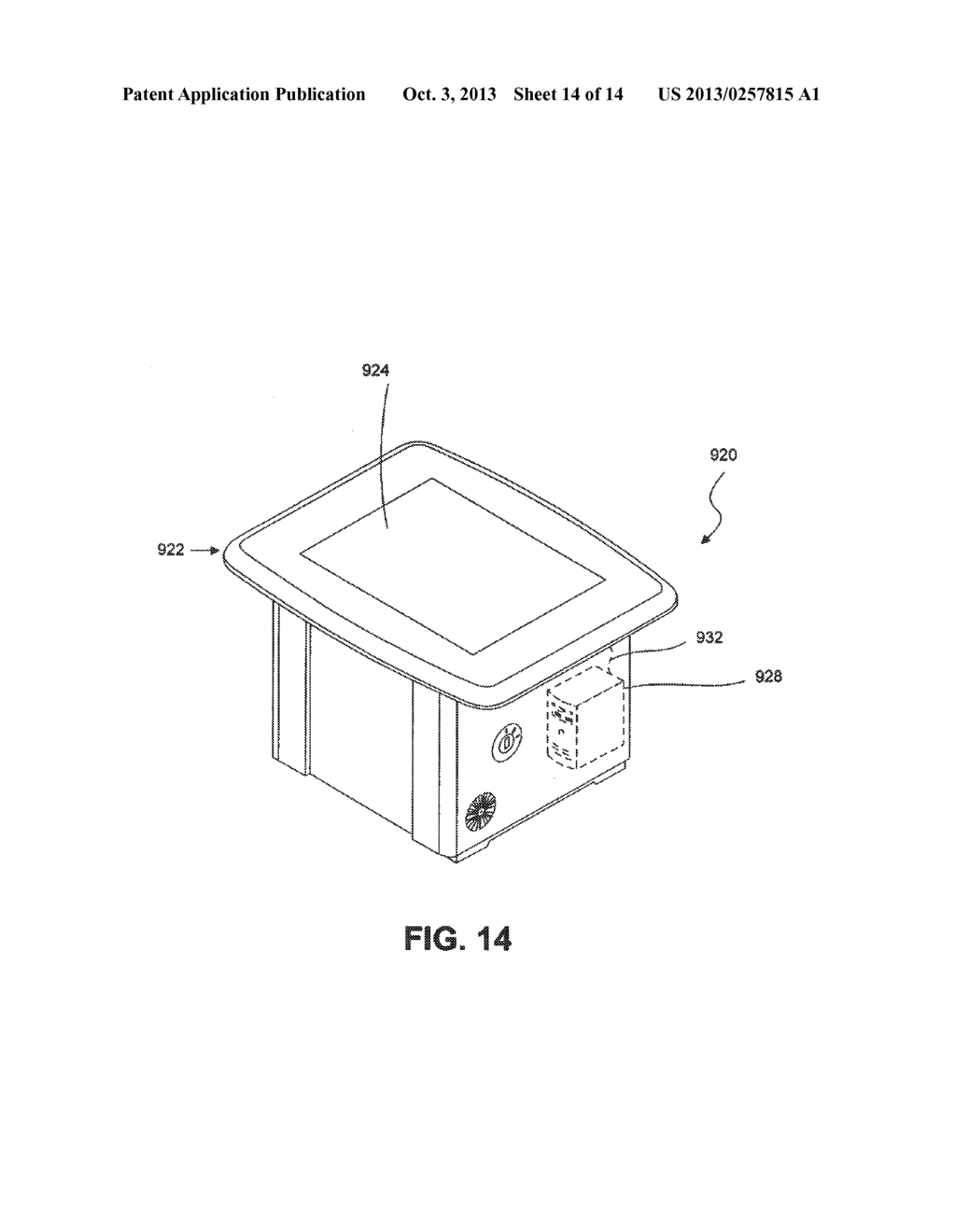 INTERACTIVE INPUT SYSTEM AND METHOD - diagram, schematic, and image 15