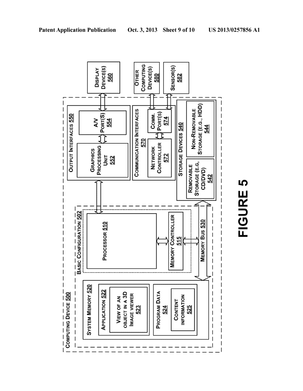 Determining a View of an Object in a Three-Dimensional Image Viewer - diagram, schematic, and image 10