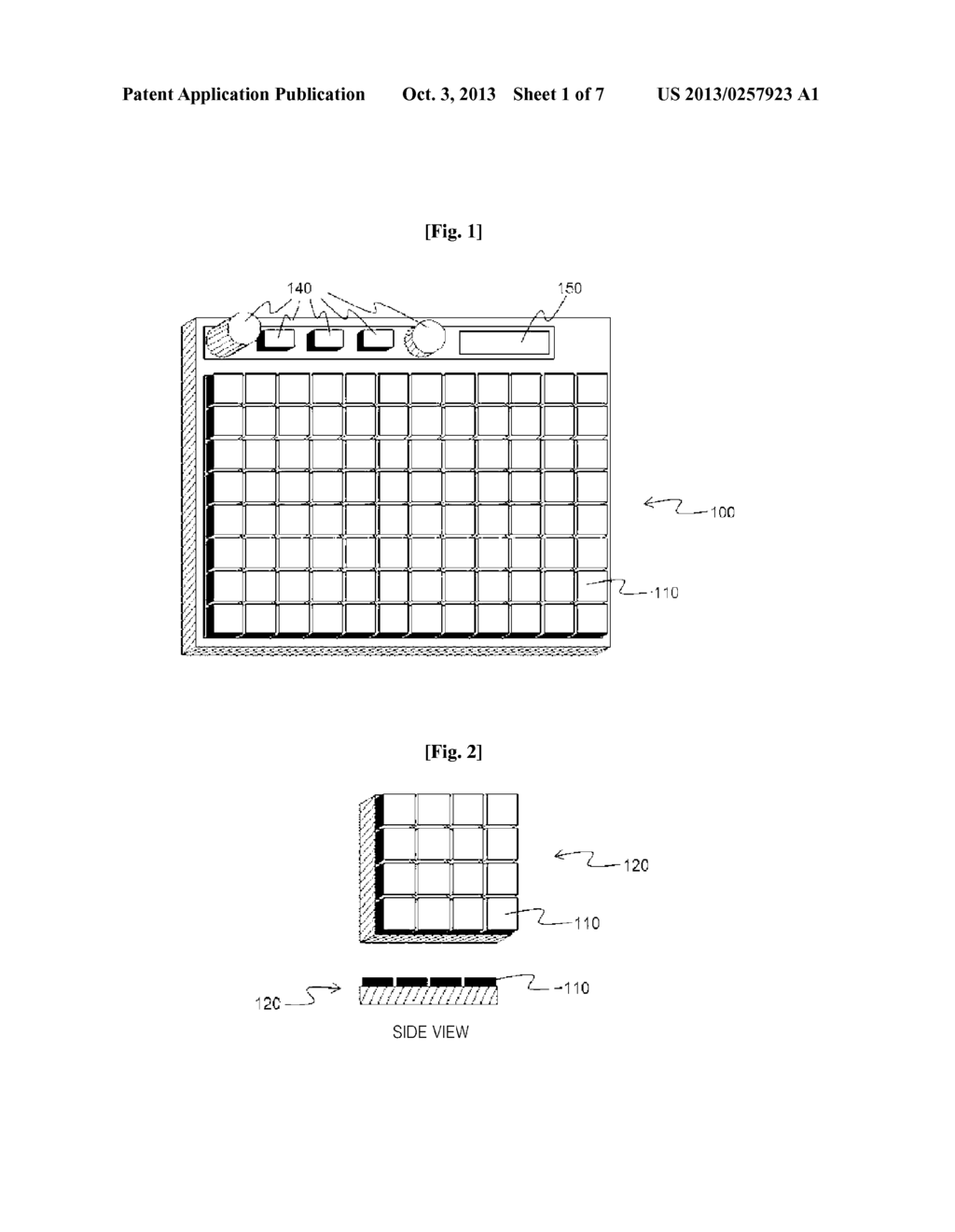 DISPLAY DEVICE USING LED BLOCKS - diagram, schematic, and image 02