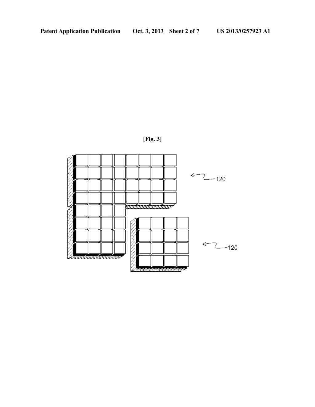 DISPLAY DEVICE USING LED BLOCKS - diagram, schematic, and image 03