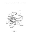 Method and Inkjet Printer for Acquiring Gap Information diagram and image