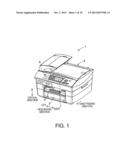 INKJET PRINTER AND METHOD FOR ACQUIRING GAP INFORMATION diagram and image