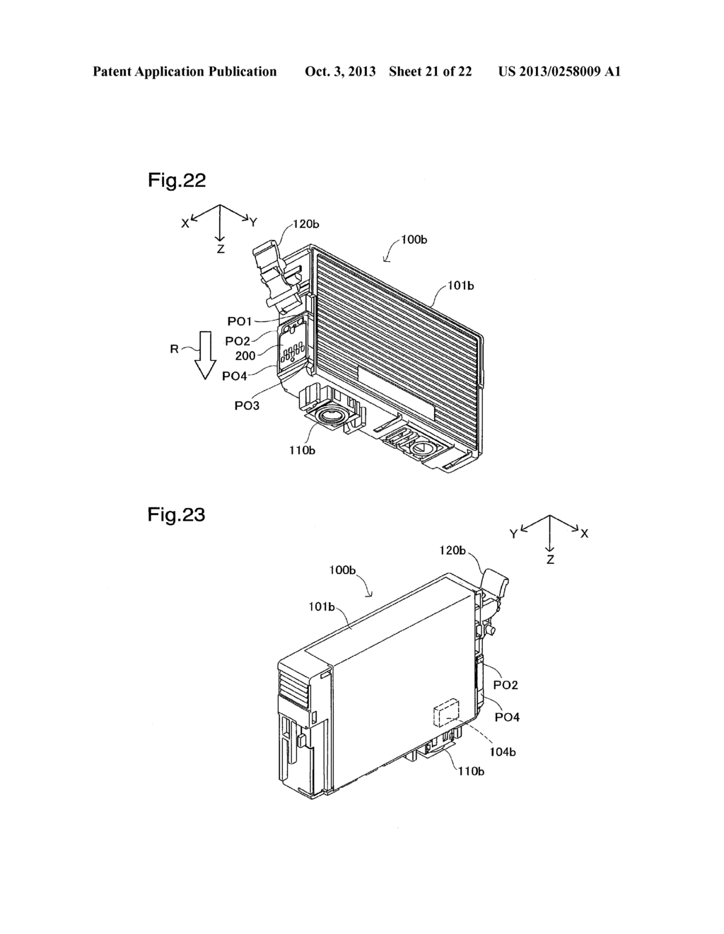 PRINTING MATERIAL CONTAINER, AND BOARD MOUNTED ON PRINTING MATERIAL     CONTAINER - diagram, schematic, and image 22